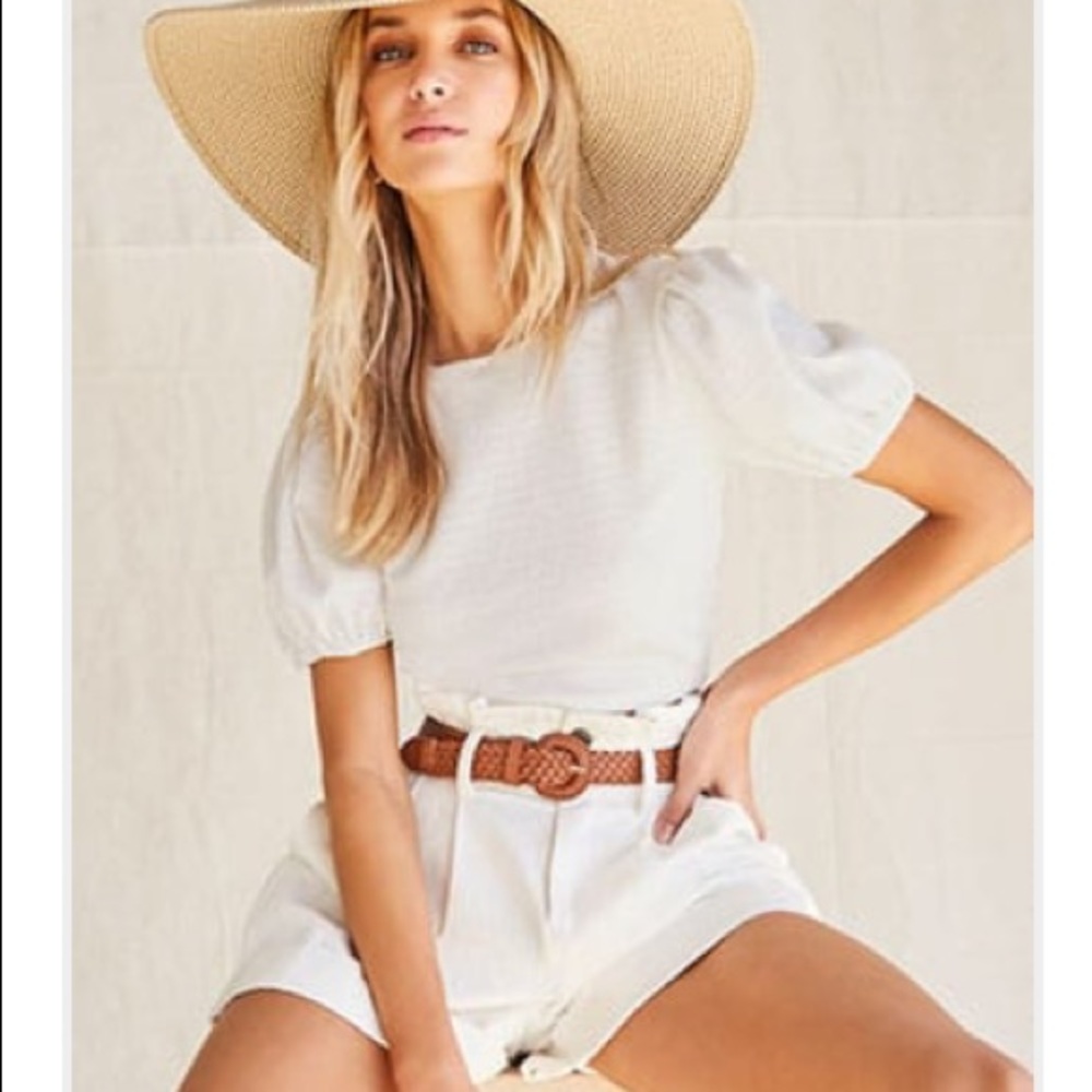 Puff sleeve top